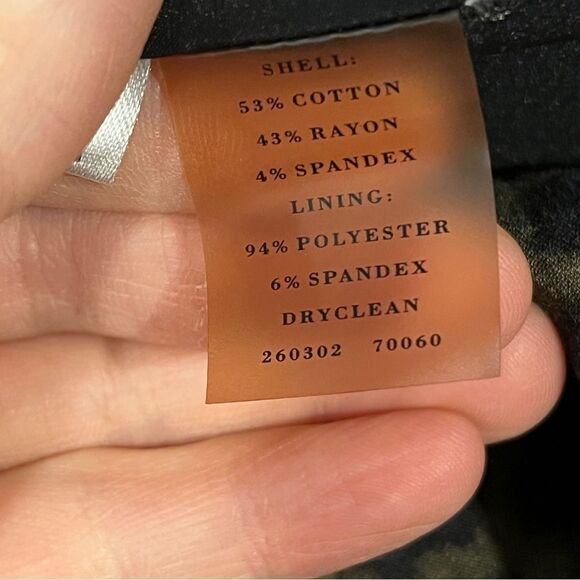 Ann Taylor knee length sleeveless fitted leopard print dress size 6 - Picture 10 of 12